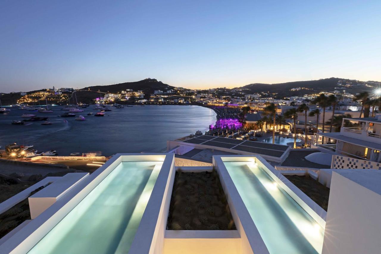 Cubic Mykonos Seafront Design Suites Ornos  Exteriör bild