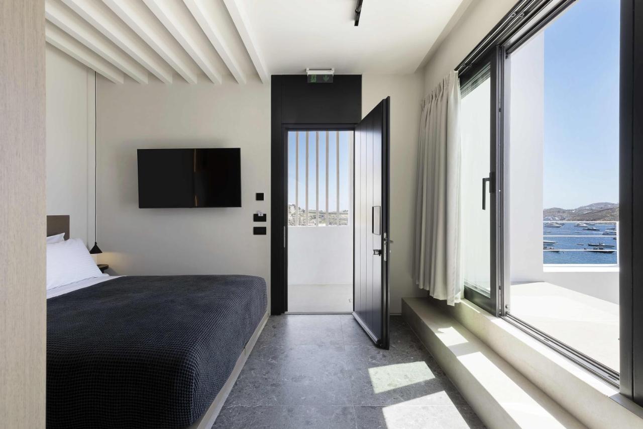Cubic Mykonos Seafront Design Suites Ornos  Exteriör bild