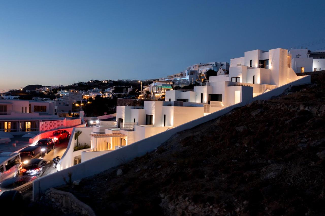 Cubic Mykonos Seafront Design Suites Ornos  Exteriör bild