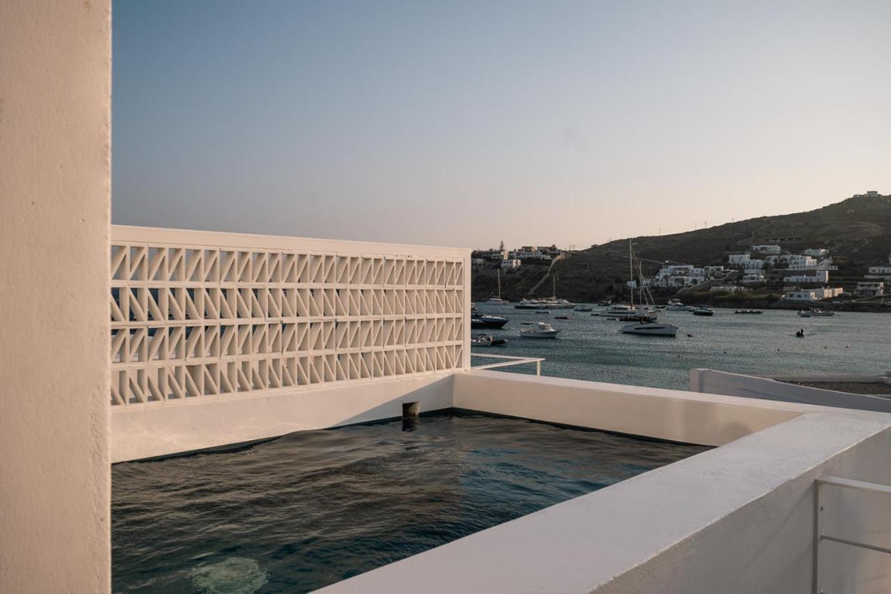 Cubic Mykonos Seafront Design Suites Ornos  Exteriör bild