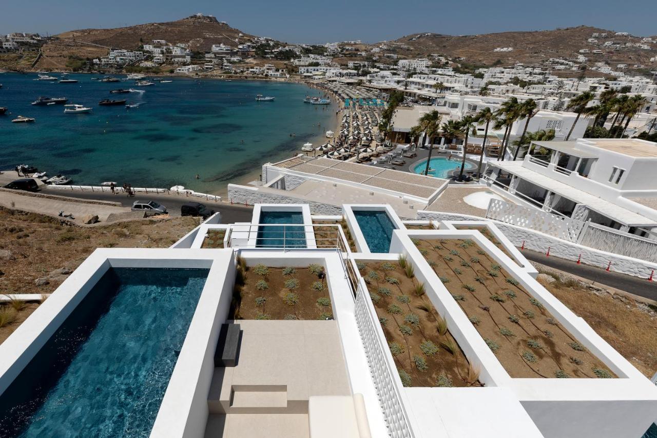 Cubic Mykonos Seafront Design Suites Ornos  Exteriör bild