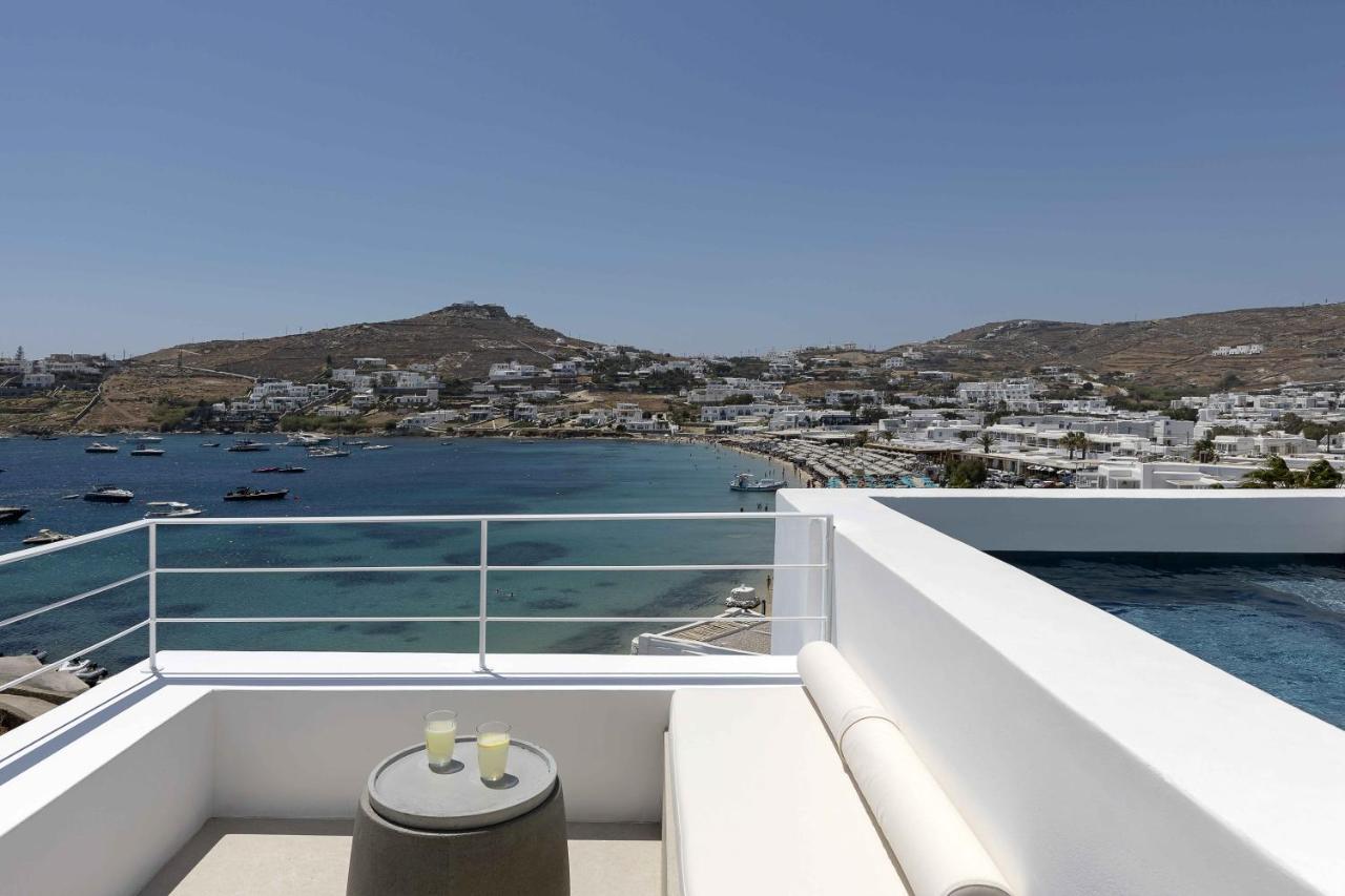 Cubic Mykonos Seafront Design Suites Ornos  Exteriör bild