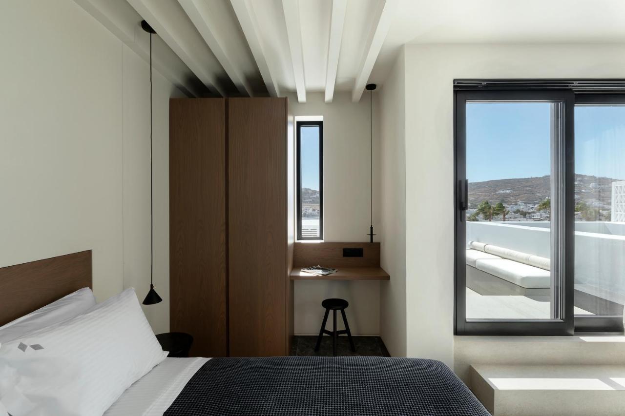 Cubic Mykonos Seafront Design Suites Ornos  Exteriör bild
